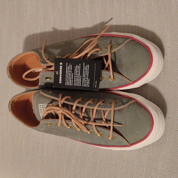 NWT Converse All Star Unisex low top suede leather sneakers